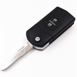 New Mazda 5 2 Buttons Flip Remote Car Key 433MHZ with 4D63 chip